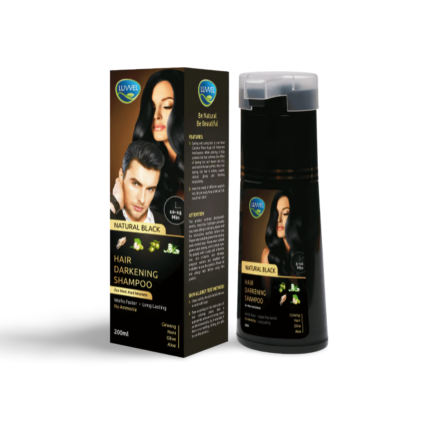 Luvvel Hair Darkening Shampoo in Pakistan