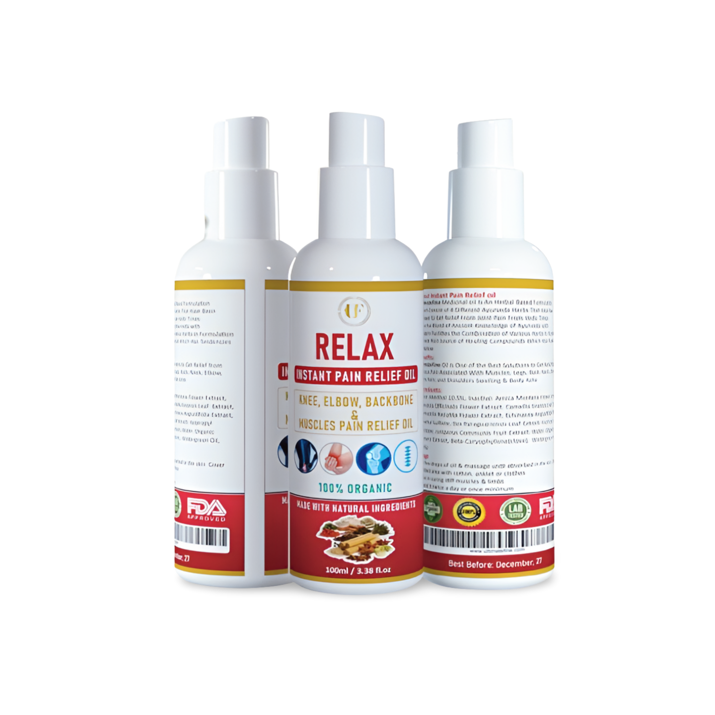 Relax Joint Pain Relief Oil in Pakistan