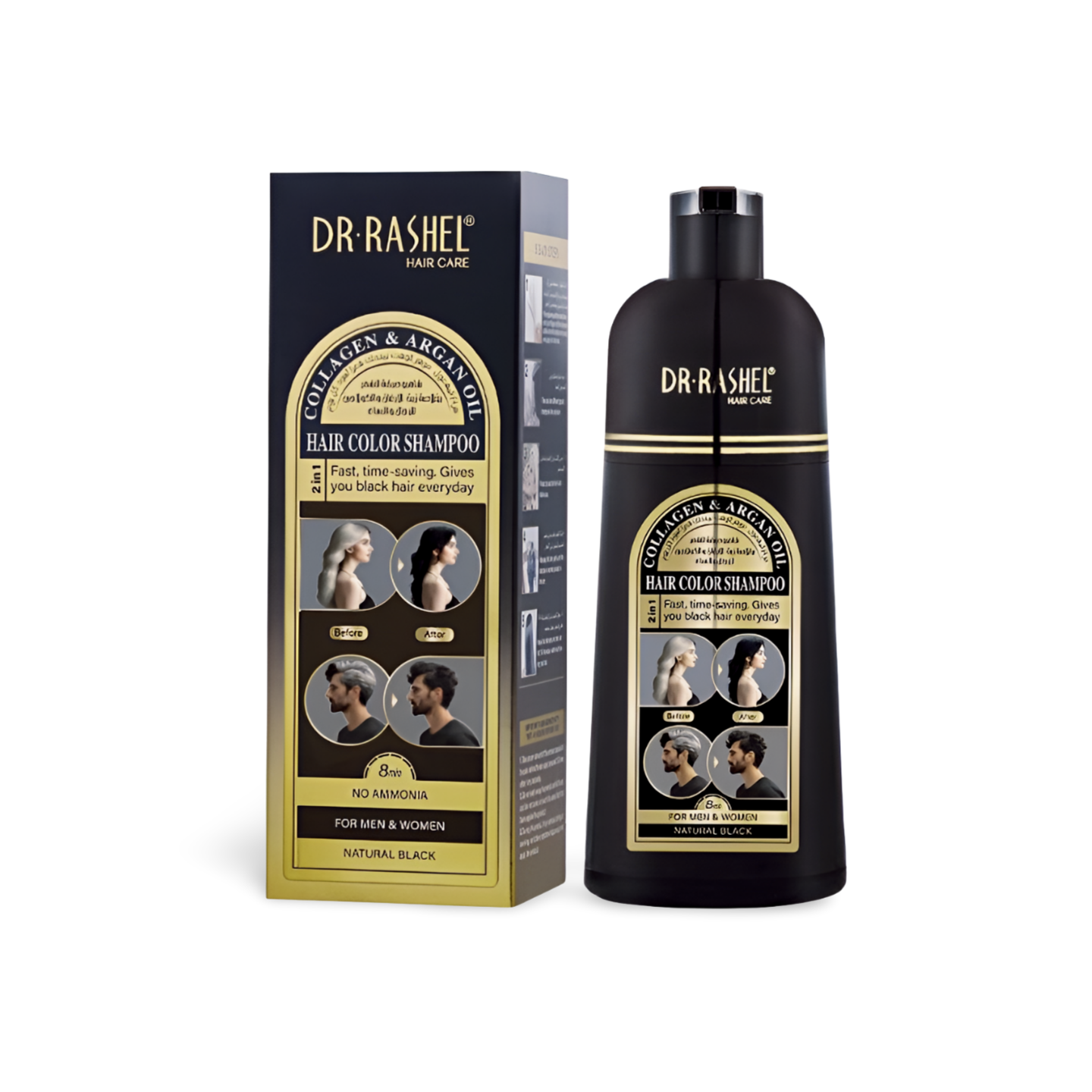 DR. RASHEL Hair Color Shampoo in Pakistan